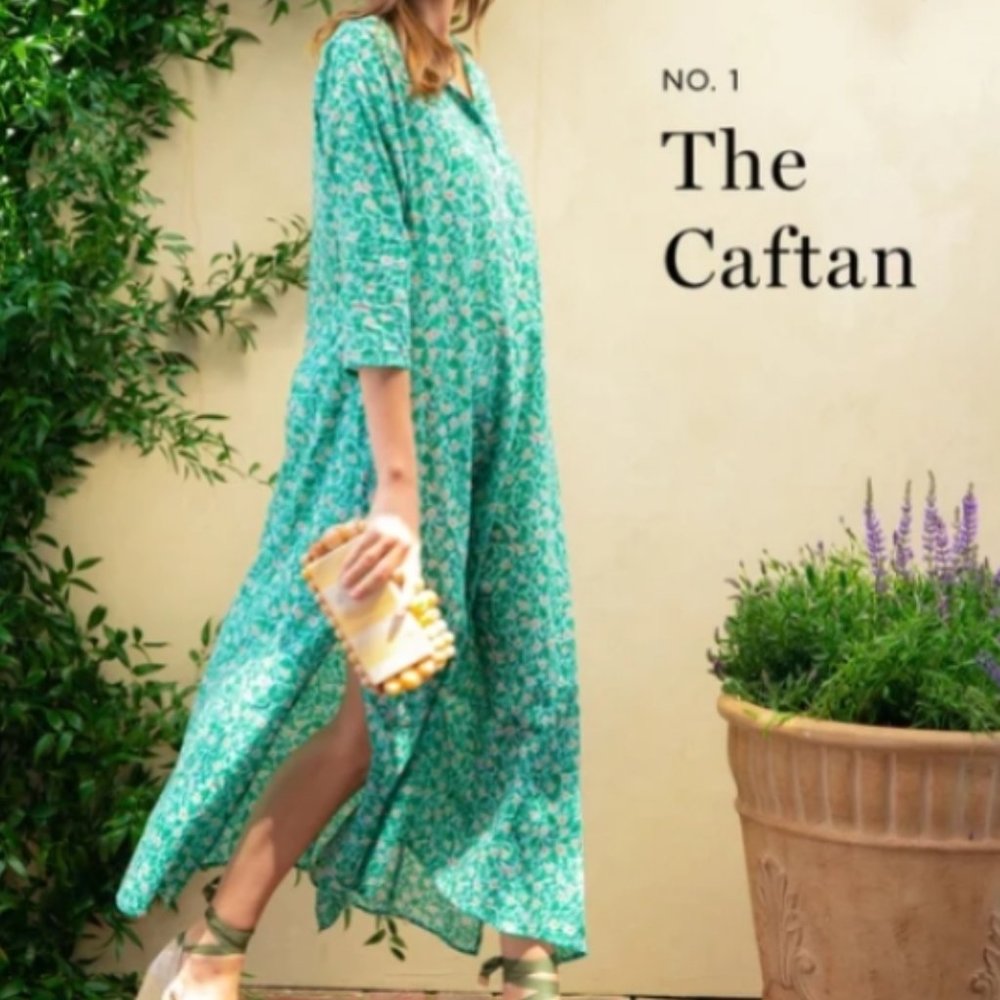 NWOT Size L Roller Rabbit Tuckernuck Exclusive Caftan